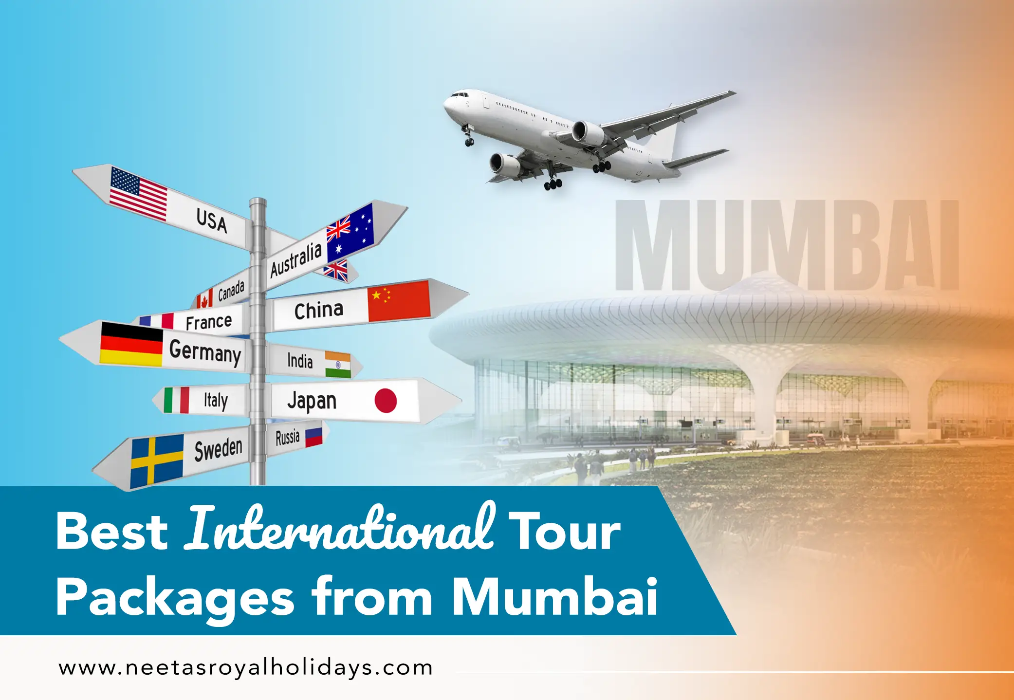 Best International Tour Packages from Mumbai