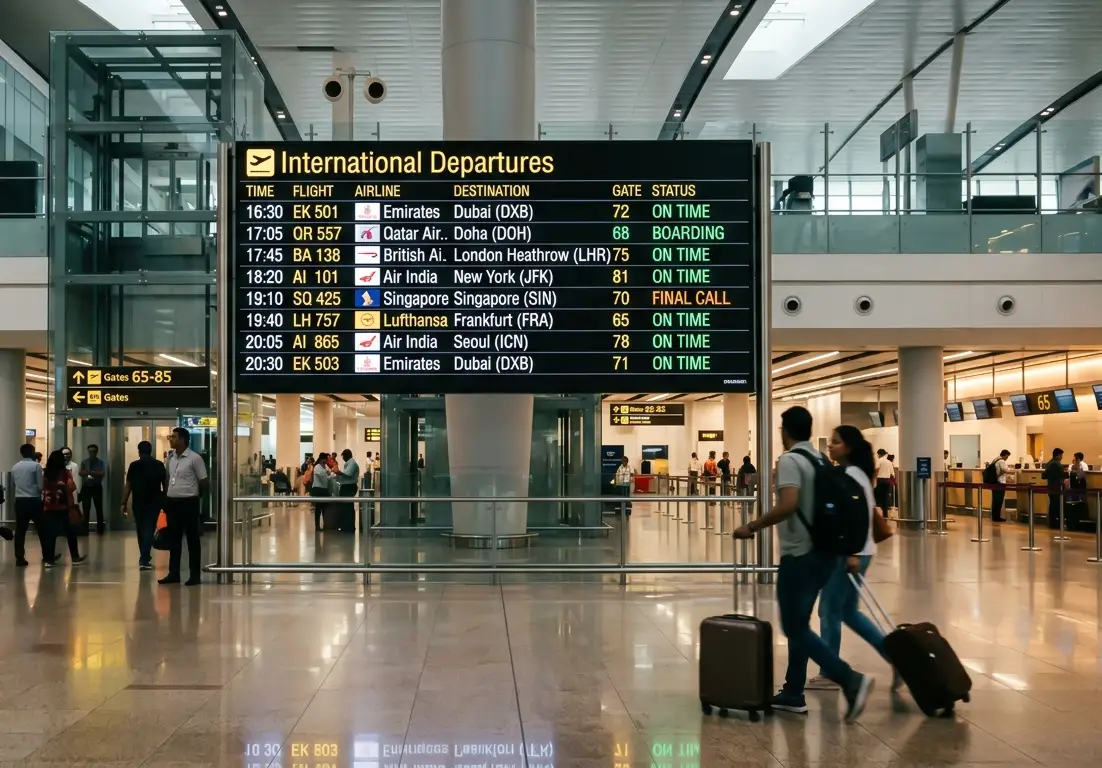 international flights from Mumbai to global destinations